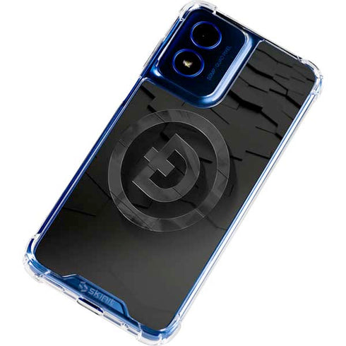 Doge Coin Textured Logo Moto G Play 4G (2024) Clear Case