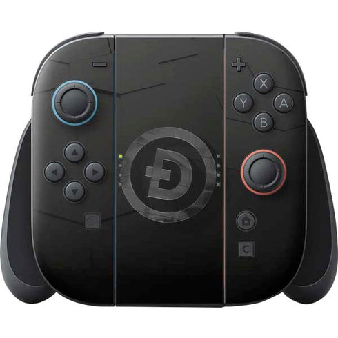 Doge Coin Textured Logo Nintendo Skins