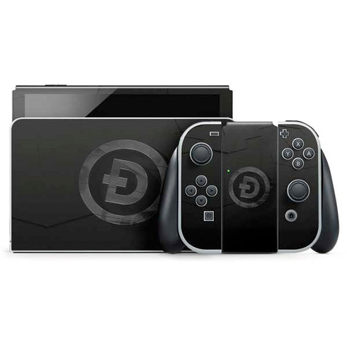Doge Coin Textured Logo Nintendo Skins