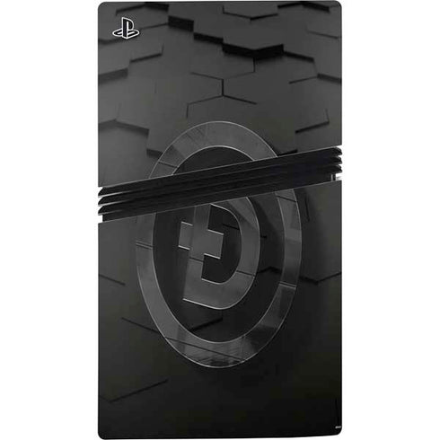 Doge Coin Textured Logo PS5 Pro Console Skin