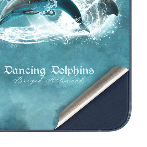 Dolphin Celtic Knot by Brigid Ashwood Galaxy A36 5G Skin