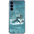 Dolphin Celtic Knot by Brigid Ashwood Galaxy A55 5G Clear Case