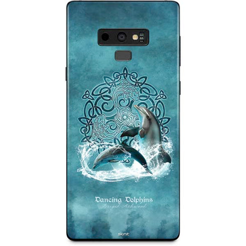 Dolphin Celtic Knot by Brigid Ashwood Galaxy Note 9 Skin