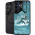 Dolphin Celtic Knot by Brigid Ashwood Galaxy S25 Plus Kickstand Case