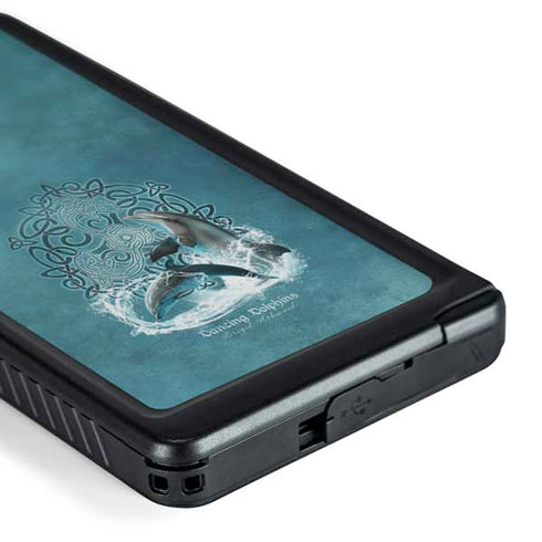 Dolphin Celtic Knot by Brigid Ashwood Galaxy S24 Ultra Waterproof Case