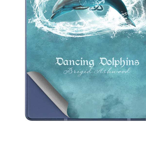 Dolphin Celtic Knot by Brigid Ashwood Galaxy Z Fold6 Skin