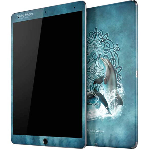 Dolphin Celtic Knot by Brigid Ashwood iPad Skins