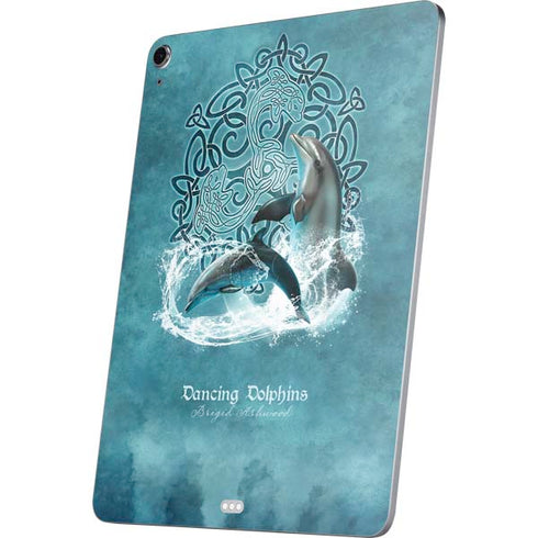 Dolphin Celtic Knot by Brigid Ashwood Apple iPad Air Skin