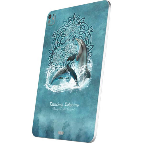 Dolphin Celtic Knot by Brigid Ashwood iPad Pro 13in M4 (2024) Skin