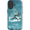 Dolphin Celtic Knot by Brigid Ashwood iPhone 16 Impact Case