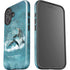 Dolphin Celtic Knot by Brigid Ashwood iPhone 16 Impact Case