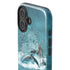 Dolphin Celtic Knot by Brigid Ashwood iPhone 16 Plus Impact Case