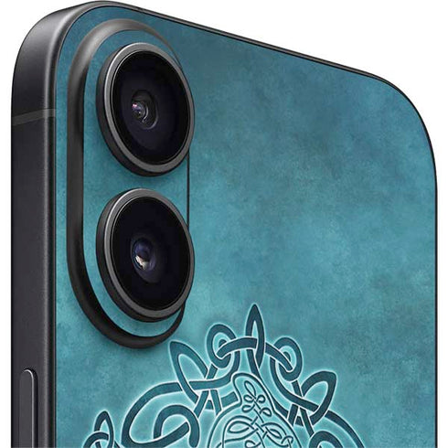 Dolphin Celtic Knot by Brigid Ashwood iPhone 16 Skin