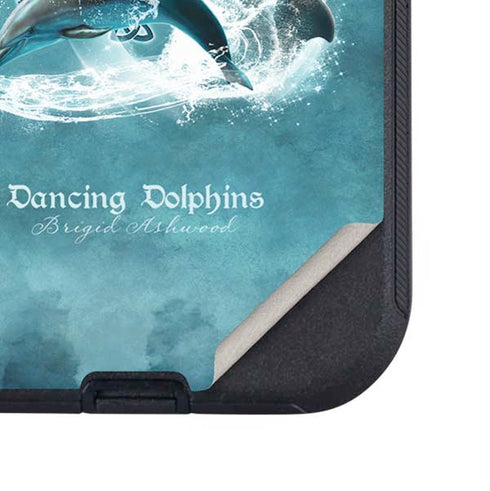 Dolphin Celtic Knot by Brigid Ashwood Otterbox Defender iPhone Skin