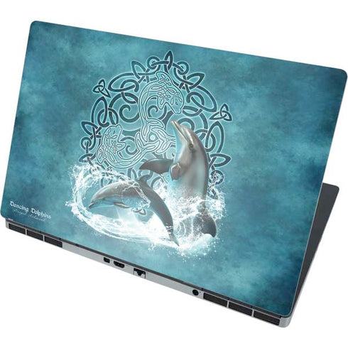 Dolphin Celtic Knot by Brigid Ashwood Dell Precision Skin