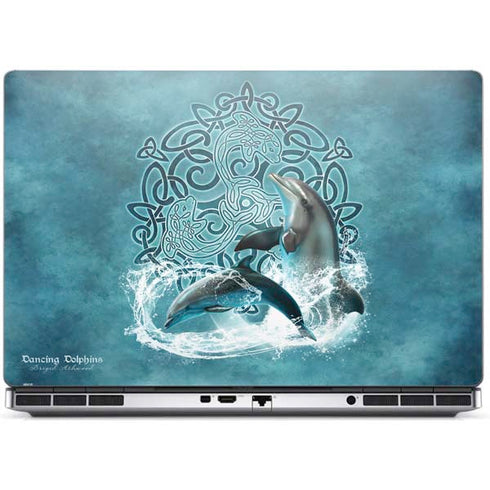 Dolphin Celtic Knot by Brigid Ashwood Dell Precision Skin