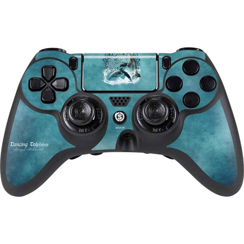 Dolphin Celtic Knot by Brigid Ashwood PlayStation PS4 Skins