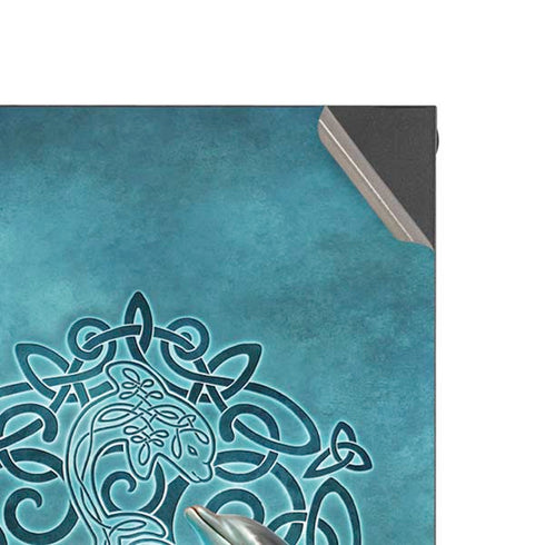 Dolphin Celtic Knot by Brigid Ashwood XBox Series X Digital Edition Console Skin