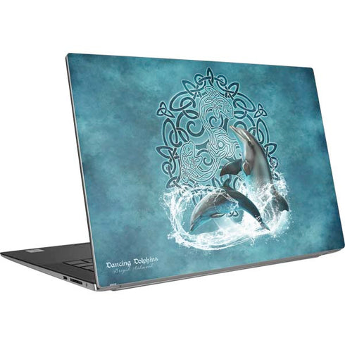 Dolphin Celtic Knot by Brigid Ashwood Dell XPS Skin