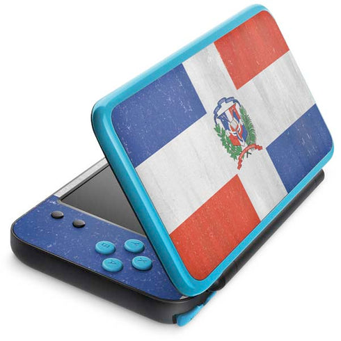 Dominican Republic Flag Distressed Nintendo Skins