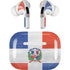 Dominican Republic Flag Distressed AirPods Skins