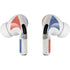 Dominican Republic Flag Distressed AirPods Skins