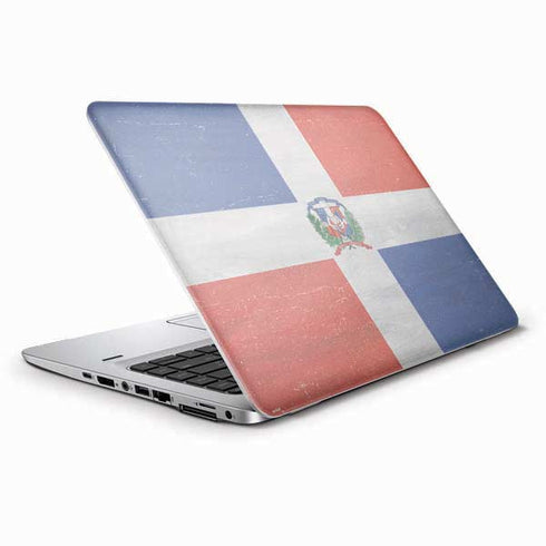 Dominican Republic Flag Distressed HP Elitebook Skin
