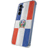 Dominican Republic Flag Distressed Galaxy A55 5G Clear Case