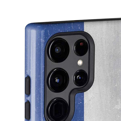 Dominican Republic Flag Distressed Galaxy S25 Ultra Impact Case