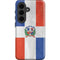 Dominican Republic Flag Distressed Galaxy S26 Impact Case