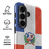 Dominican Republic Flag Distressed Galaxy S26 Impact Case