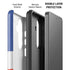 Dominican Republic Flag Distressed Galaxy S26 Impact Case
