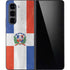 Dominican Republic Flag Distressed Galaxy Z Fold5 5G Skin