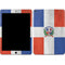 Dominican Republic Flag Distressed iPad Skins