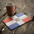 Dominican Republic Flag Distressed iPad Skins