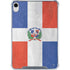 Dominican Republic Flag Distressed iPad 11th Gen (2025) Clear Case