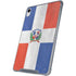 Dominican Republic Flag Distressed iPad 11th Gen (2025) Clear Case