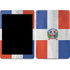 Dominican Republic Flag Distressed Apple iPad Skin