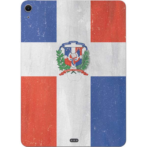 Dominican Republic Flag Distressed Apple iPad Air Skin