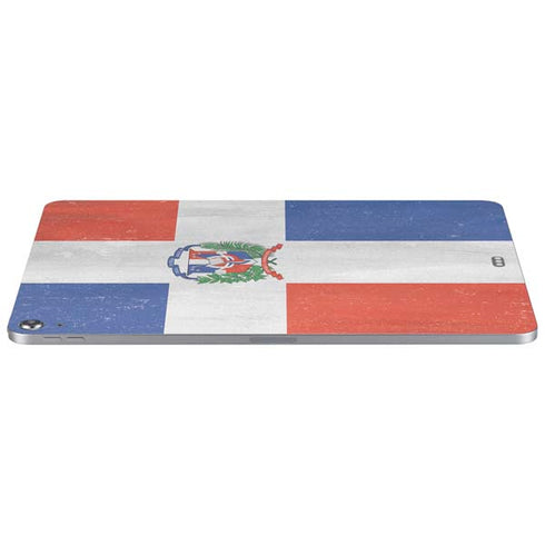 Dominican Republic Flag Distressed Apple iPad Air Skin