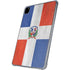 Dominican Republic Flag Distressed iPad Pro 11in (2024) Clear Case