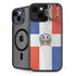 Dominican Republic Flag Distressed iPhone 13 Kickstand Case