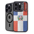 Dominican Republic Flag Distressed iPhone 13 Pro Kickstand Case