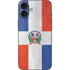 Dominican Republic Flag Distressed iPhone 16 Plus Skin
