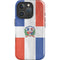 Dominican Republic Flag Distressed iPhone 16 Pro Max Impact Case