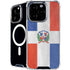 Dominican Republic Flag Distressed iPhone 16 Pro Max MagSafe Case