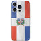 Dominican Republic Flag Distressed iPhone 16 Pro Skin