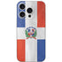 Dominican Republic Flag Distressed iPhone 16 Pro Skin