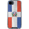 Dominican Republic Flag Distressed iPhone 16e Clear Case