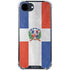 Dominican Republic Flag Distressed iPhone 16e Clear Case